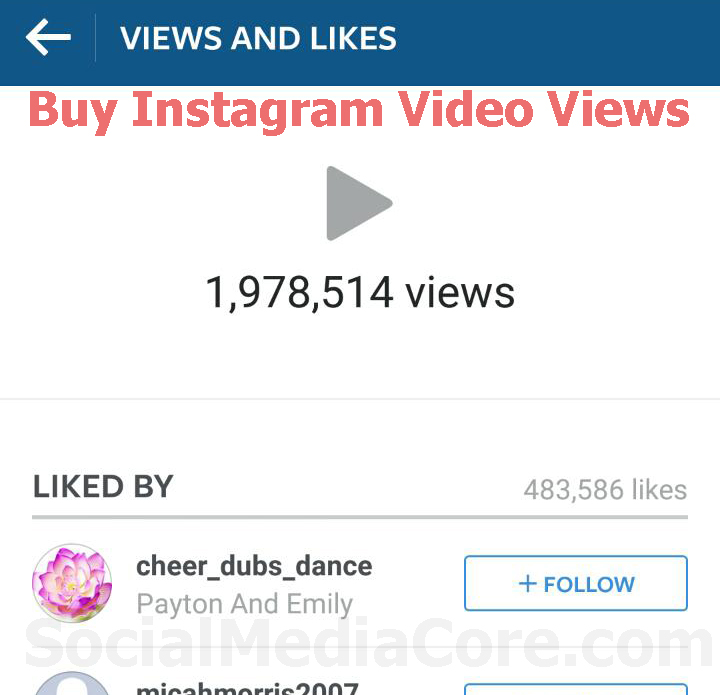 Buy Real Instagram Video Views Cheap